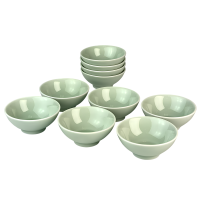 Подарунковий набір піал Шуї, порцеляна, 60 мл, 10 шт