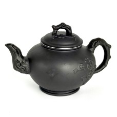 Чайник глиняний 900мл "Сакура", (ТЕМНИЙ)
