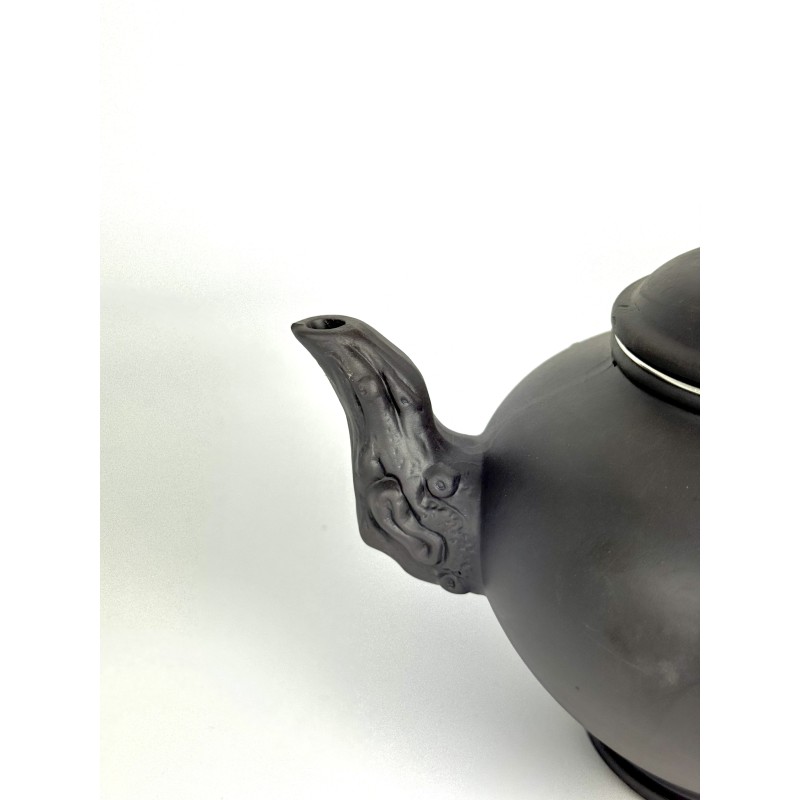 Чайник глиняний 900мл "Сакура", (ТЕМНИЙ)