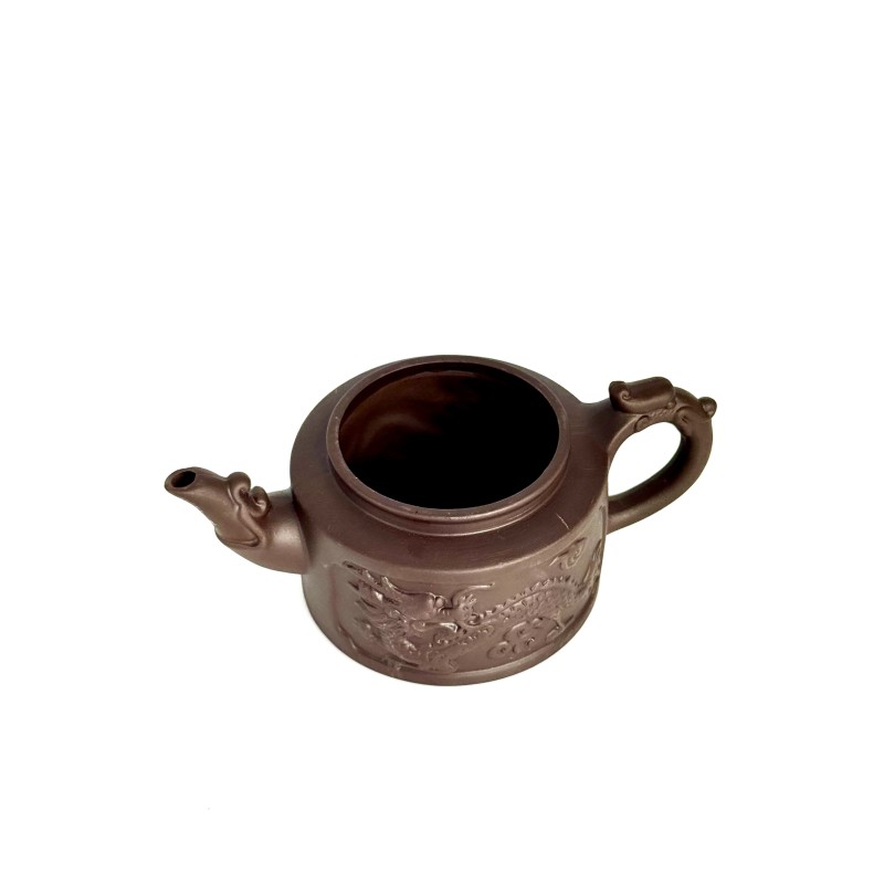 Чайник глиняний 360 мл "ТЯНЬ-ЛУН - небесний дракон", (СВІТЛИЙ)