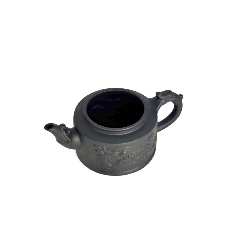 Чайник глиняний 360 мл "ТЯНЬ-ЛУН - небесний дракон"", (ТЕМНИЙ)