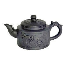 Чайник глиняний 360 мл "ТЯНЬ-ЛУН - небесний дракон"", (ТЕМНИЙ)