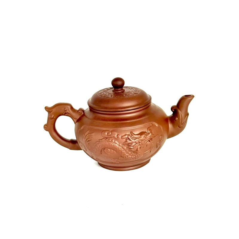 Чайник глиняний 700 мл "ЧЖУНЯО-ФЕНІКС", (СВІТЛИЙ)