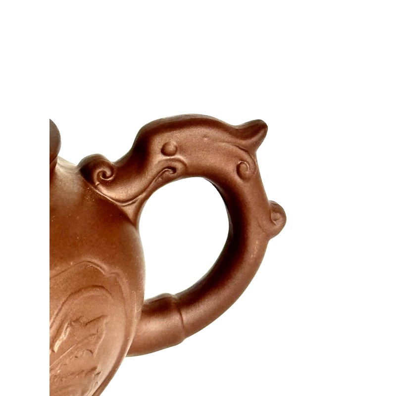 Чайник глиняний 700 мл "ЧЖУНЯО-ФЕНІКС", (СВІТЛИЙ)