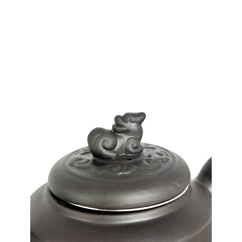 Чайник глиняний 780 мл "ДІЛУН-ДРАКОН", (ТЕМНИЙ)