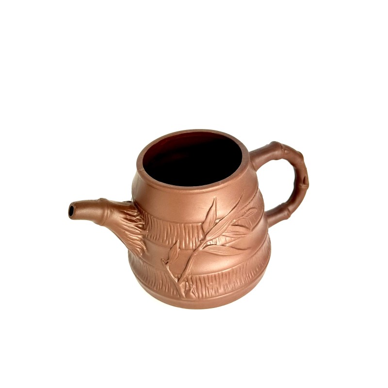 Чайник глиняний 650мл "БАМБУК" (СВІТЛИЙ)