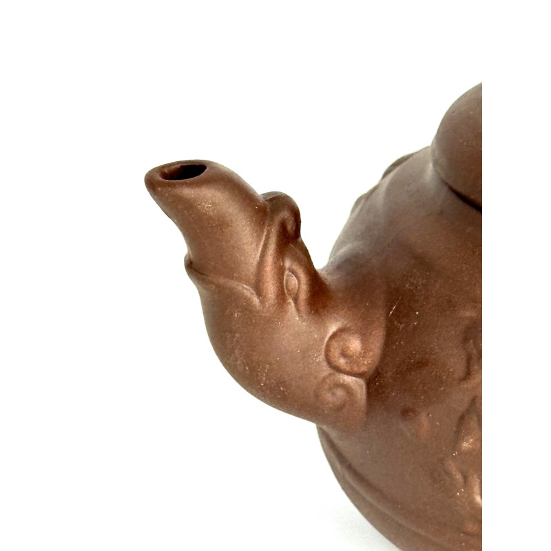 Чайник глиняний 550 мл "ШЕНЬ-ЛУН - МАГІЧНИЙ ДРАКОН" (СВІТЛИЙ)