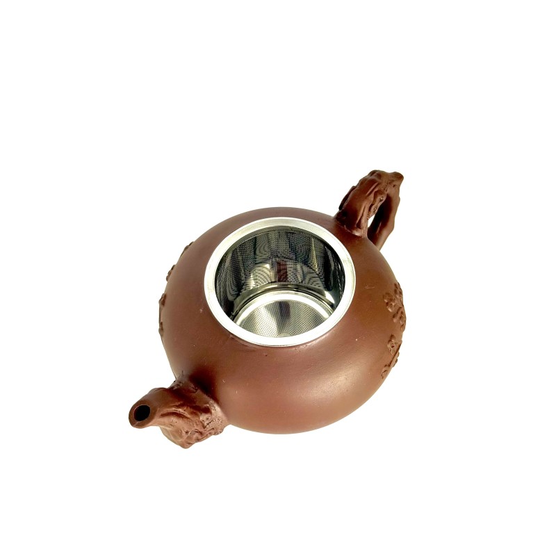 Чайник глиняний 700 мл "МАЛЬВА", (СВІТЛИЙ)