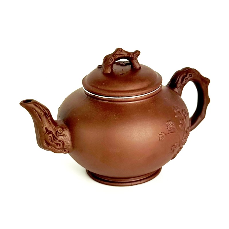 Чайник глиняний 700 мл "МАЛЬВА", (СВІТЛИЙ)