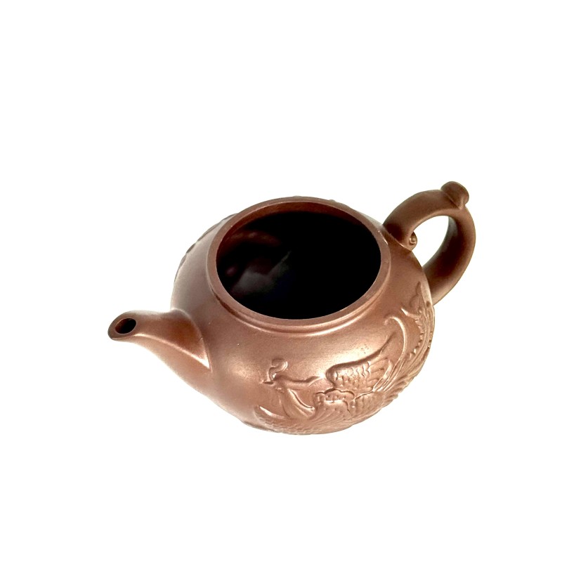 Чайник глиняний 500мл "Фенікс та Дракон"