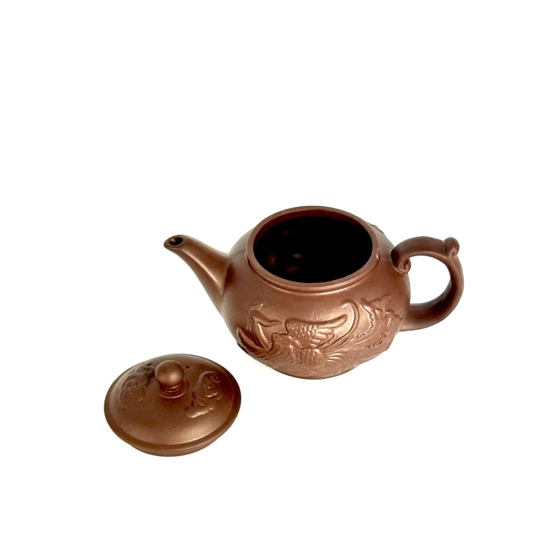 Чайник глиняний 500мл "Фенікс та Дракон"