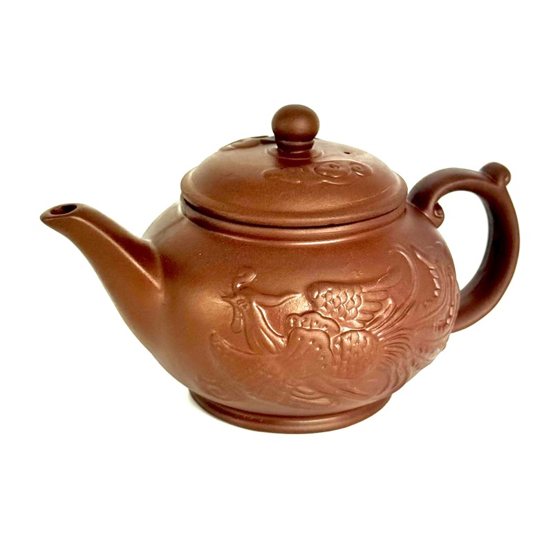 Чайник глиняний 500мл "Фенікс та Дракон"