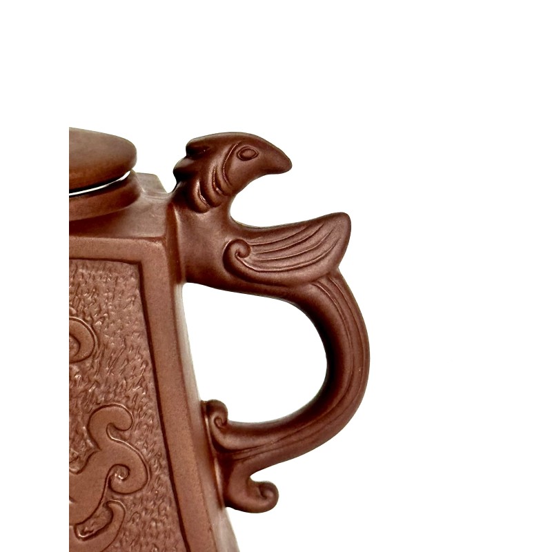 Чайник глиняний 650мл "Дракоша" (Світлий)