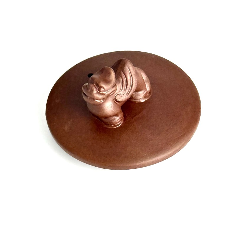 Чайник глиняний 650мл "Дракоша" (Світлий)