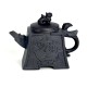 Чайник глиняний 650мл "Дракоша" (Темний)