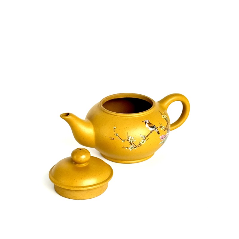 Чайник глиняний 200мл "Квітуча сакура",