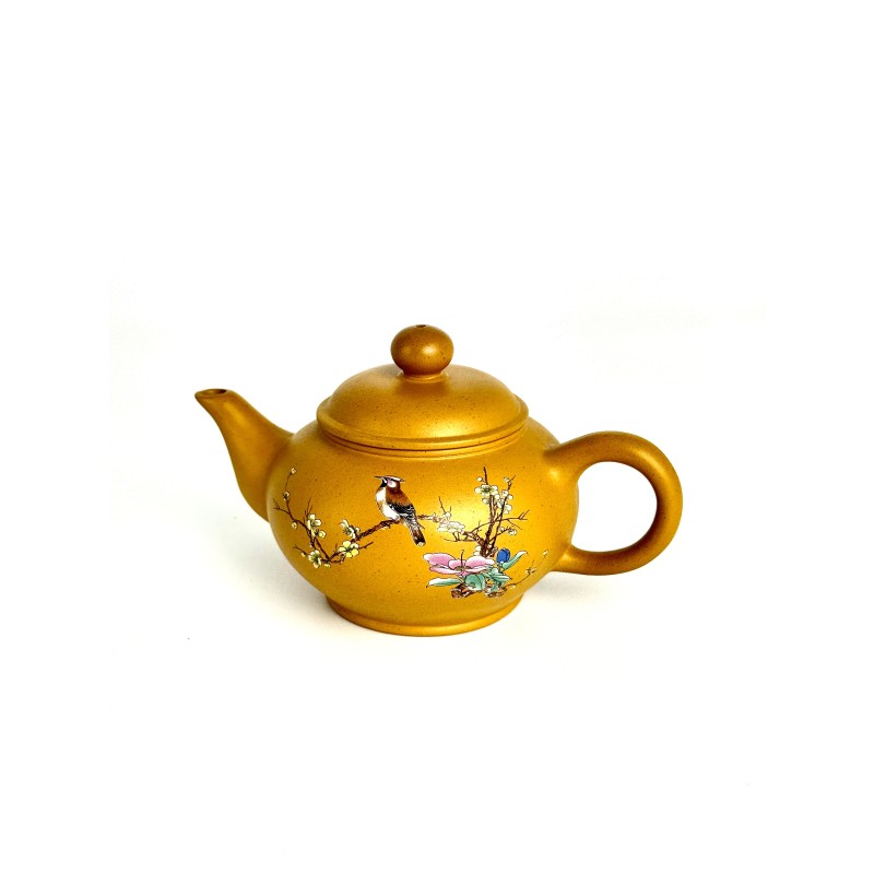 Чайник глиняний 200мл "Квітуча сакура",