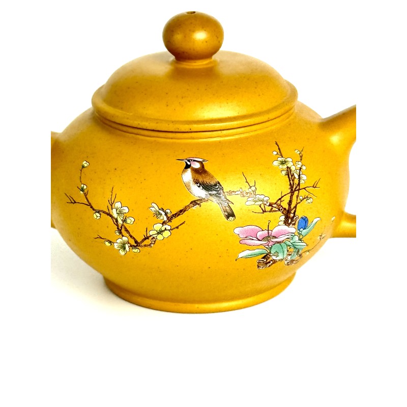 Чайник глиняний 200мл "Квітуча сакура",