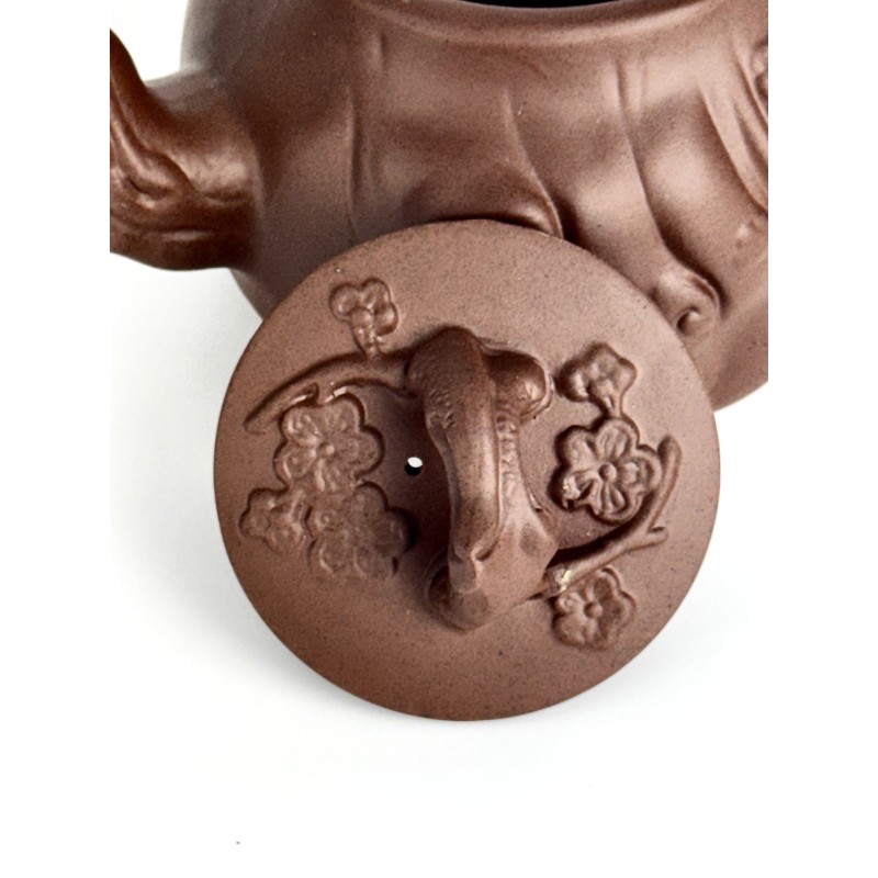 Чайник глиняний 600мл "Старе дерево" (світлий)