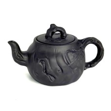 Чайник глиняний 600мл "Старе дерево" (темний)