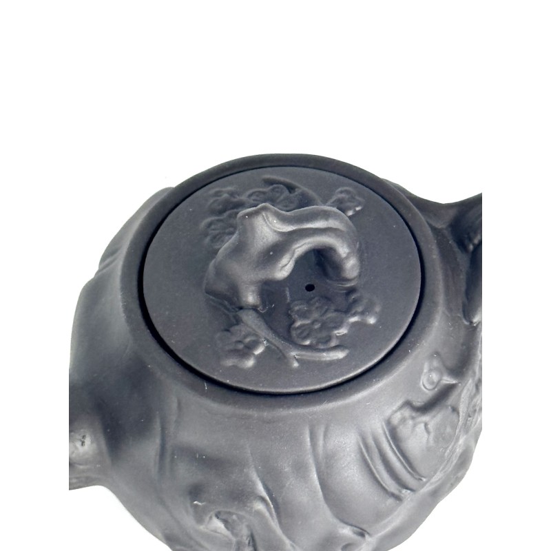 Чайник глиняний 600мл "Старе дерево" (темний)