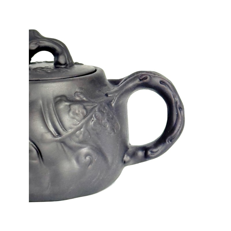 Чайник глиняний 600мл "Старе дерево" (темний)