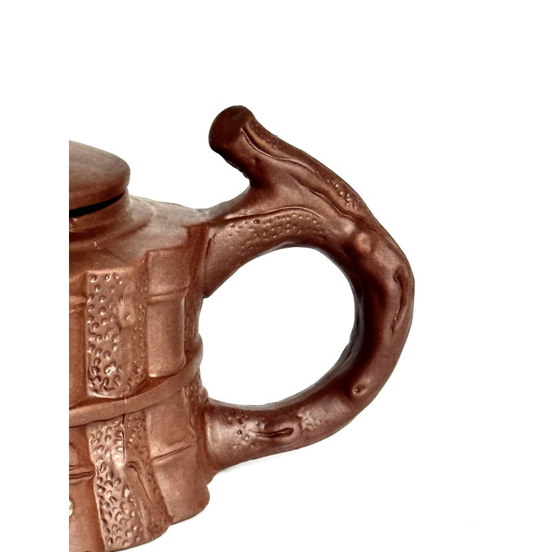 Чайник глиняний 700мл "Процвітання" (світлий)