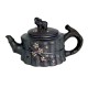 Чайник глиняний 700мл "Процвітання" (темний)