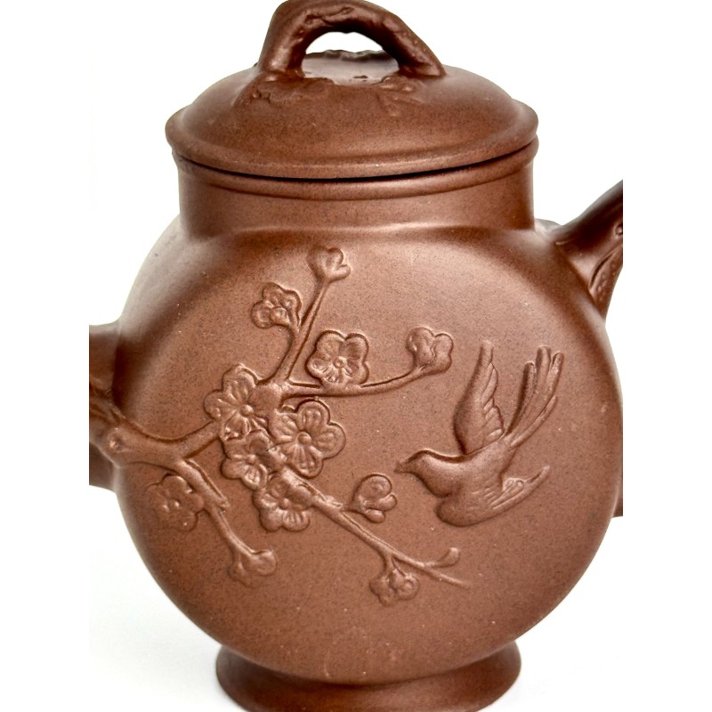 Чайник глиняний 600 мл "Голубка"(світлий)