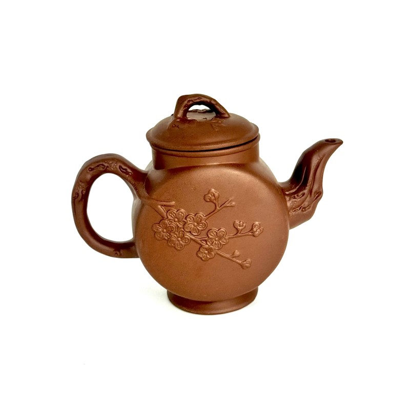 Чайник глиняний 600 мл "Голубка"(світлий)