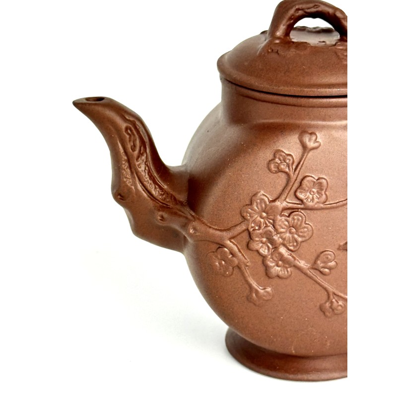 Чайник глиняний 600 мл "Голубка"(світлий)