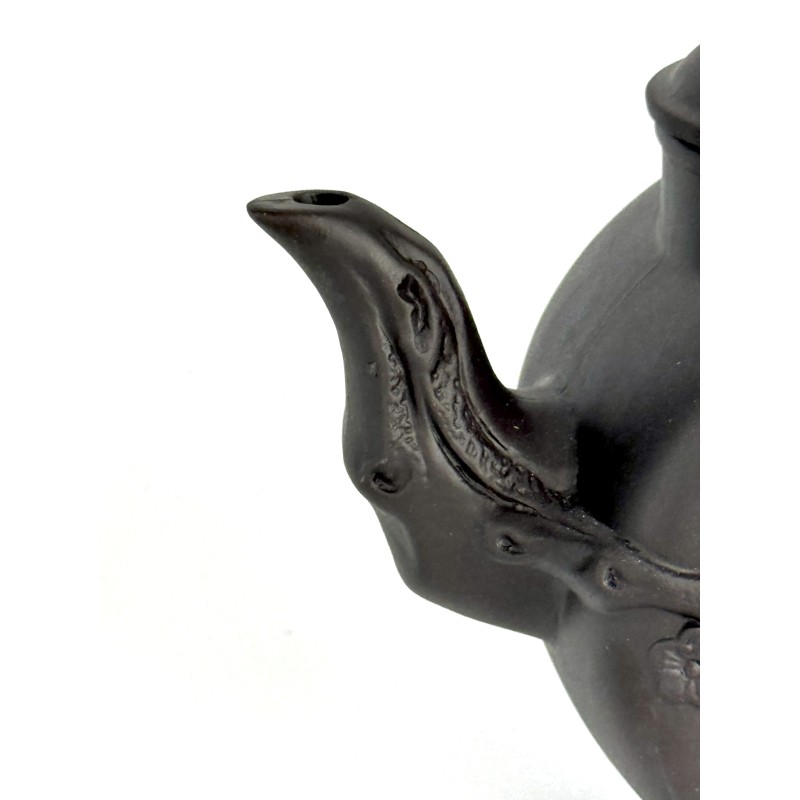 Чайник глиняний 600 мл "Голубка"(темний)