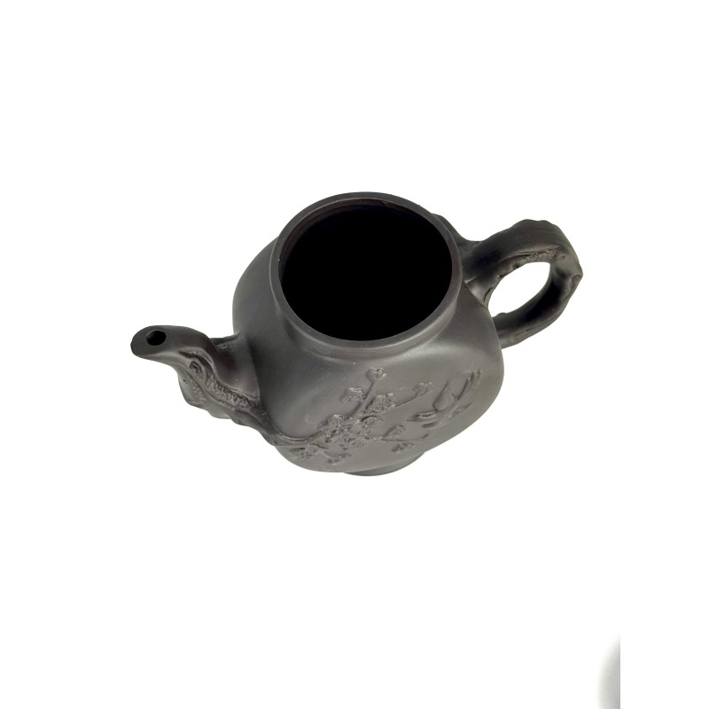 Чайник глиняний 600 мл "Голубка"(темний)