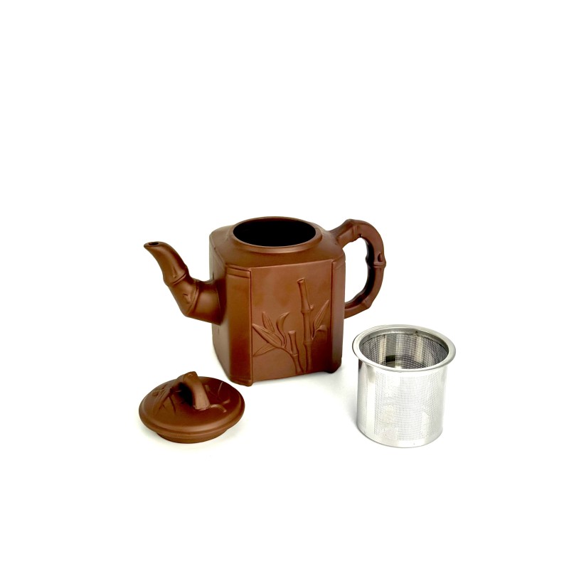 Чайник глиняний 800 мл "Бамбуковий гай" (Світлий)