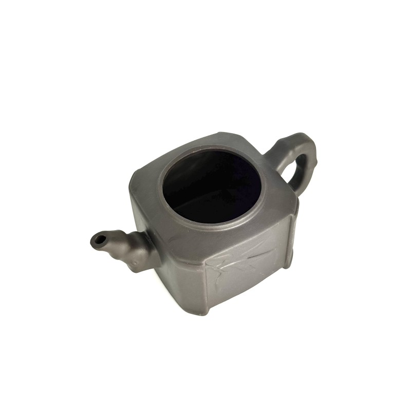 Чайник глиняний 450 мл "Гілка бамбуку" (Темний)