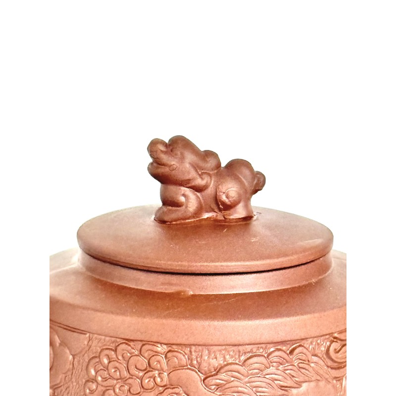 Чайник глиняний 800мл "Лев" (Світлий)