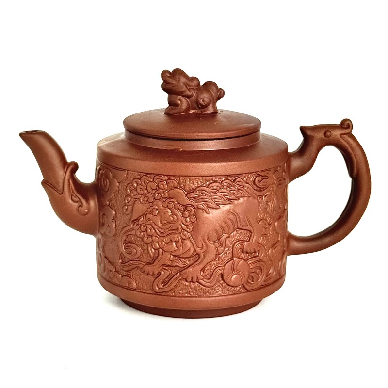 Чайник глиняний 800мл "Лев" (Світлий)