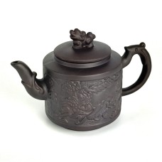 Чайник глиняний 800мл "Лев" (Темний)