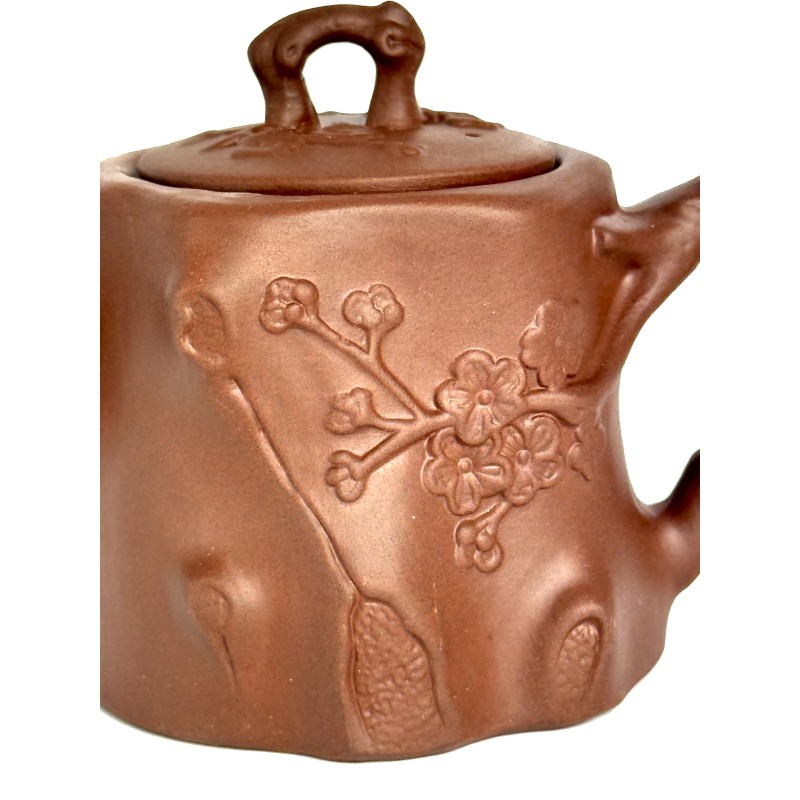 Чайник глиняний 550 мл "Пеньок" (світлий)