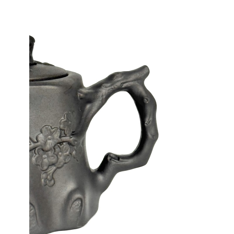 Чайник глиняний 550 мл "Пеньок" (темний)