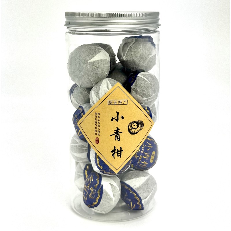 Пуер в мандарині Синя марка