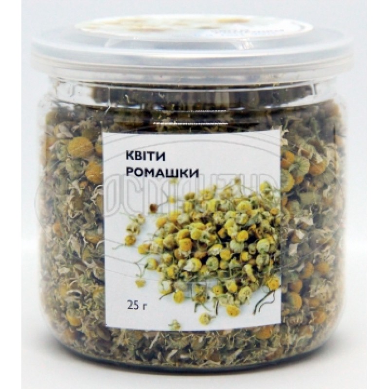 Ромашка (квіти), банка 25 г